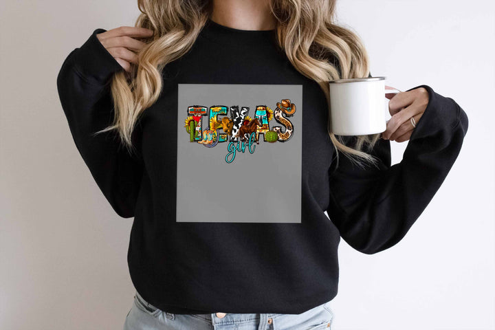 Texas Girl Dtf Transfer, Vintage Texas Dtf Transfer, Texas Fan Dtf Transfer