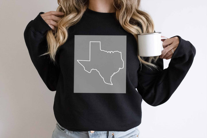 Texas Map Dtf Transfers, Texas State Dtf Transfers