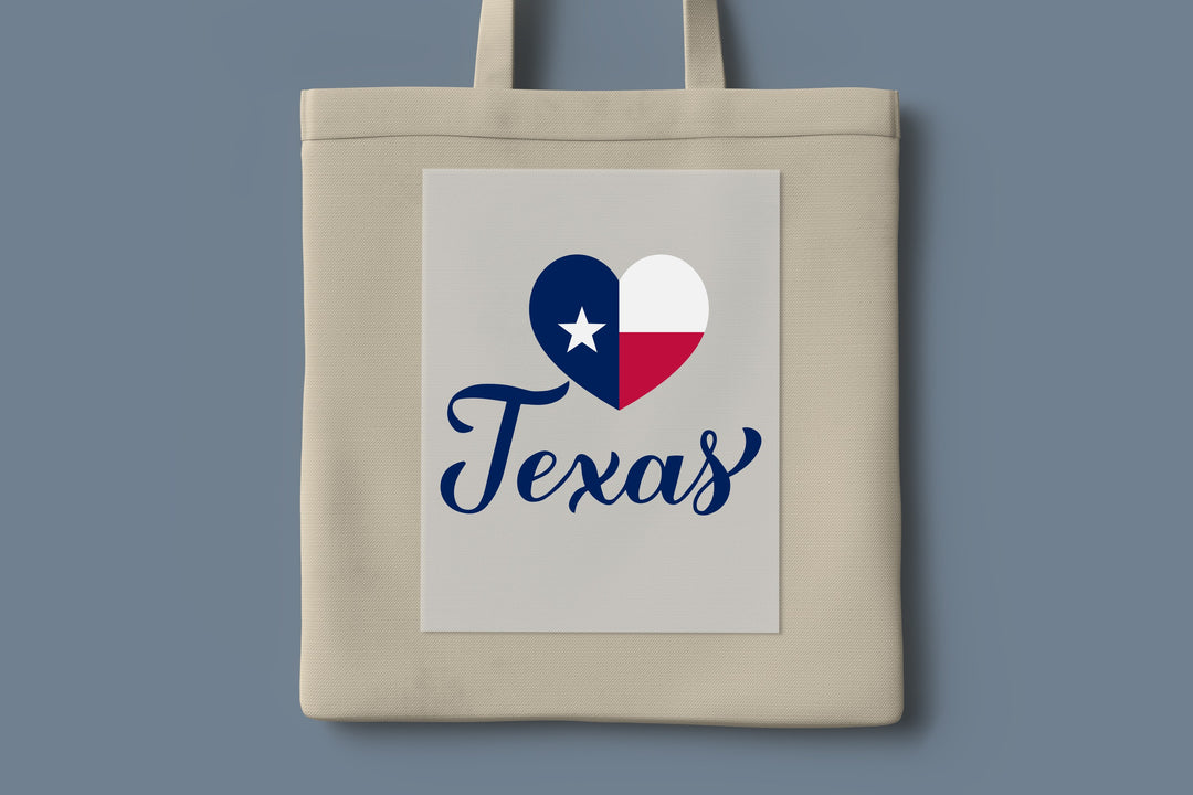 Texas Heath Dtf Transfer,Texas Flag Dtf Transfer