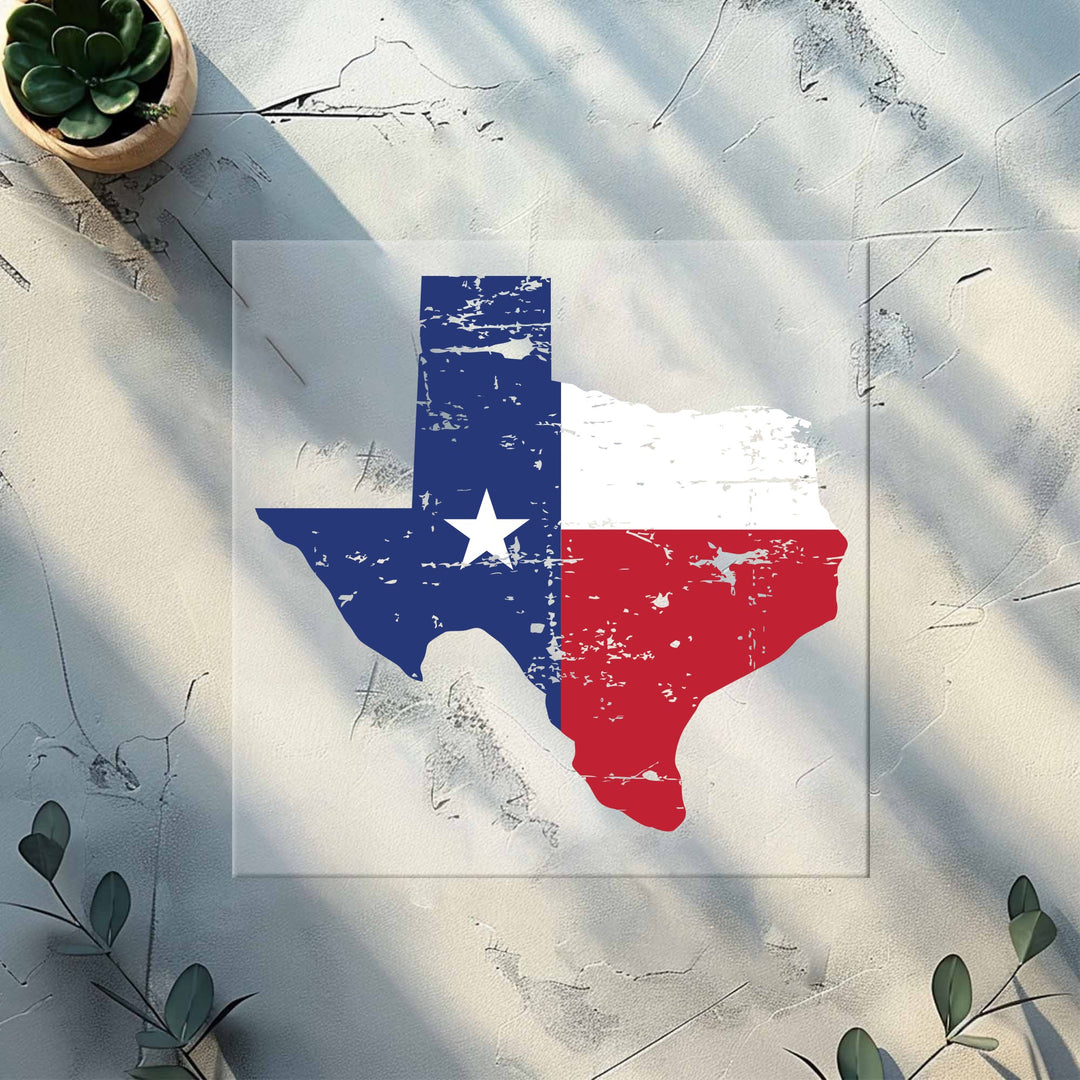 Texas Flag Dtf Transfer, Don't Mess With Texas Dtf Transfer