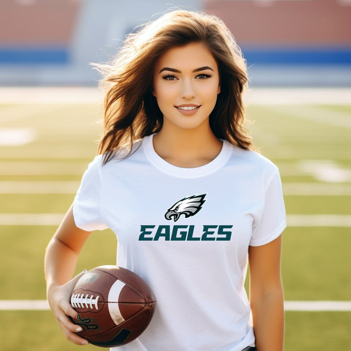 Philadelphia Eagle Football DTF Transfer, Eagles Football Ready To Press