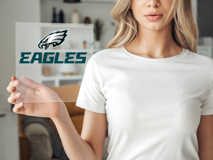 Philadelphia Eagle Football DTF Transfer, Eagles Football Ready To Press