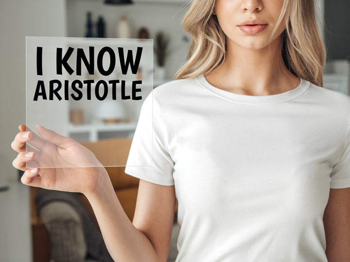 I know aristotle  DTF Transfers