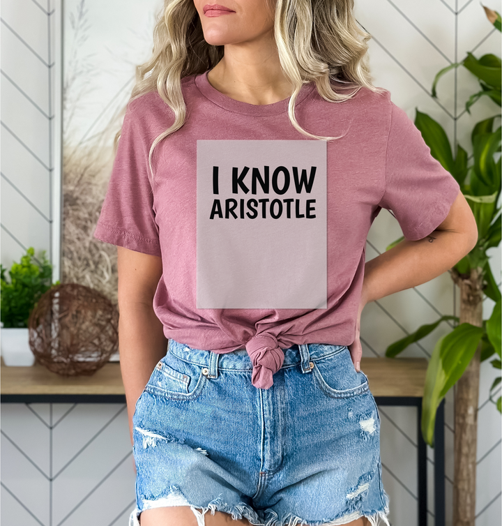 I know aristotle  DTF Transfers