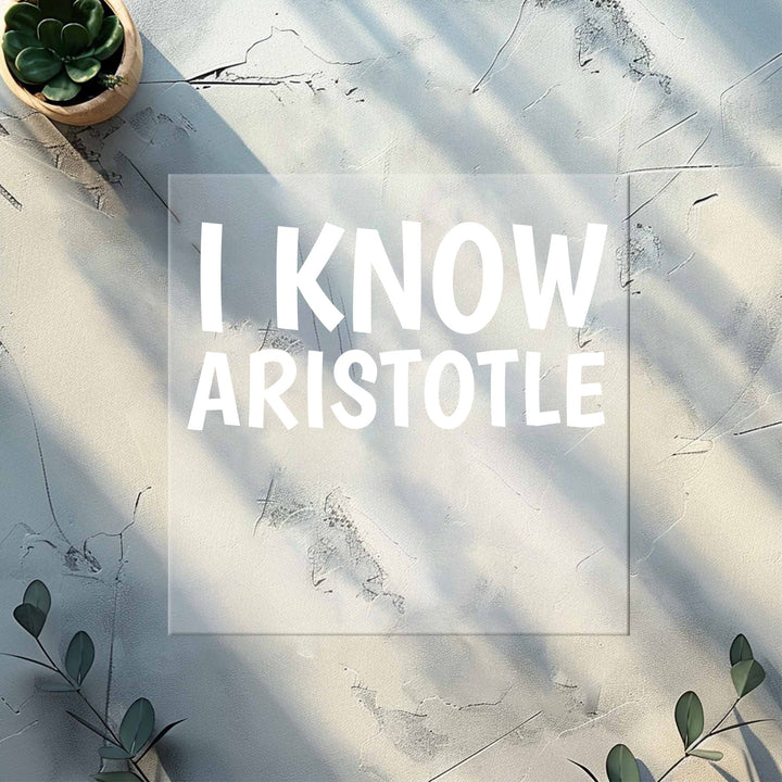 I know aristotle  DTF Transfers