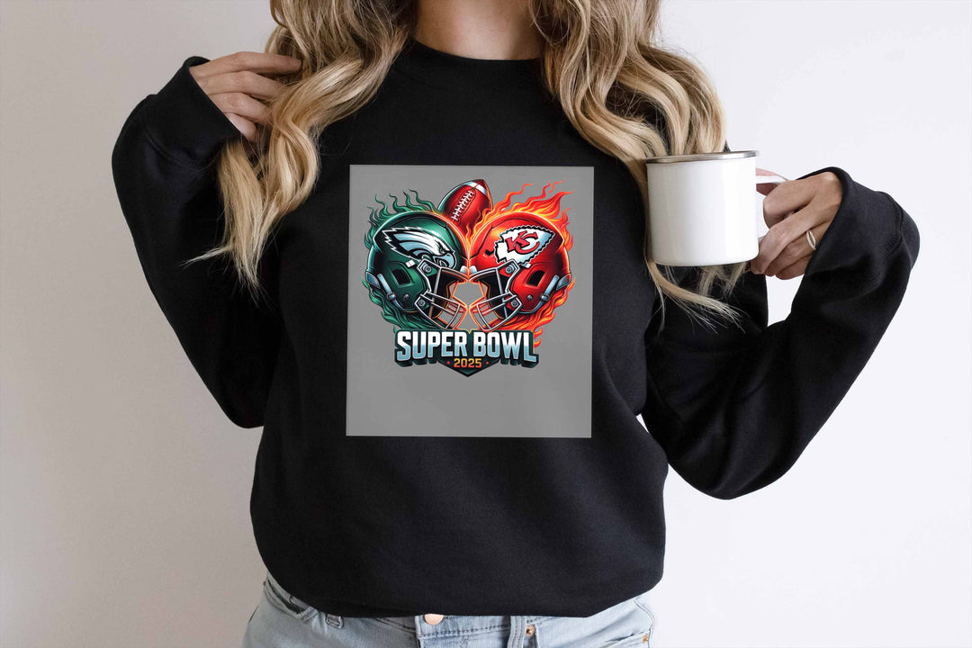 Super Bowl 2025, Kansas City, Football DTF Transfer, Tshirt Heat Tranfers