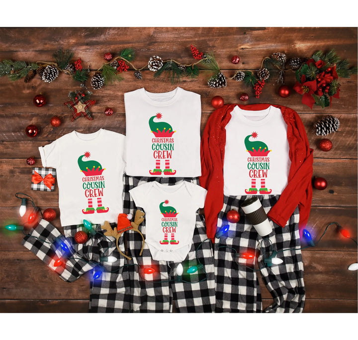 Cousin Crew Shirt | Elf Cousin Crew T-Shirt | Christmas Matching Shirts Shirtprintingcenter