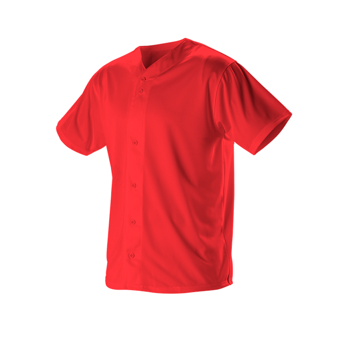 Alleson Athletic - Full Button Lightweight Baseball Jersey - 52MBFJ