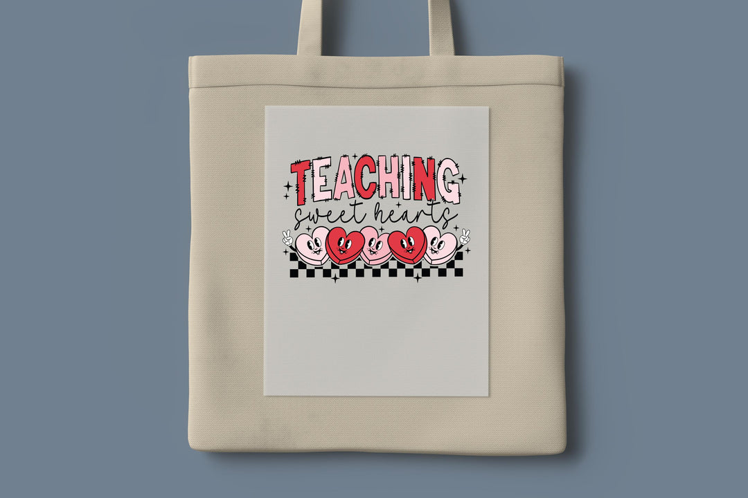 Valentines Day Teacher DTF Transfer