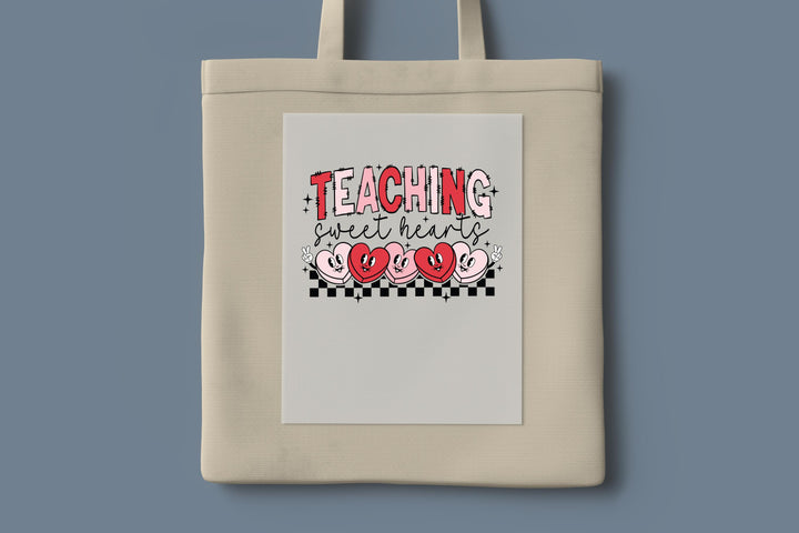 Valentines Day Teacher DTF Transfer