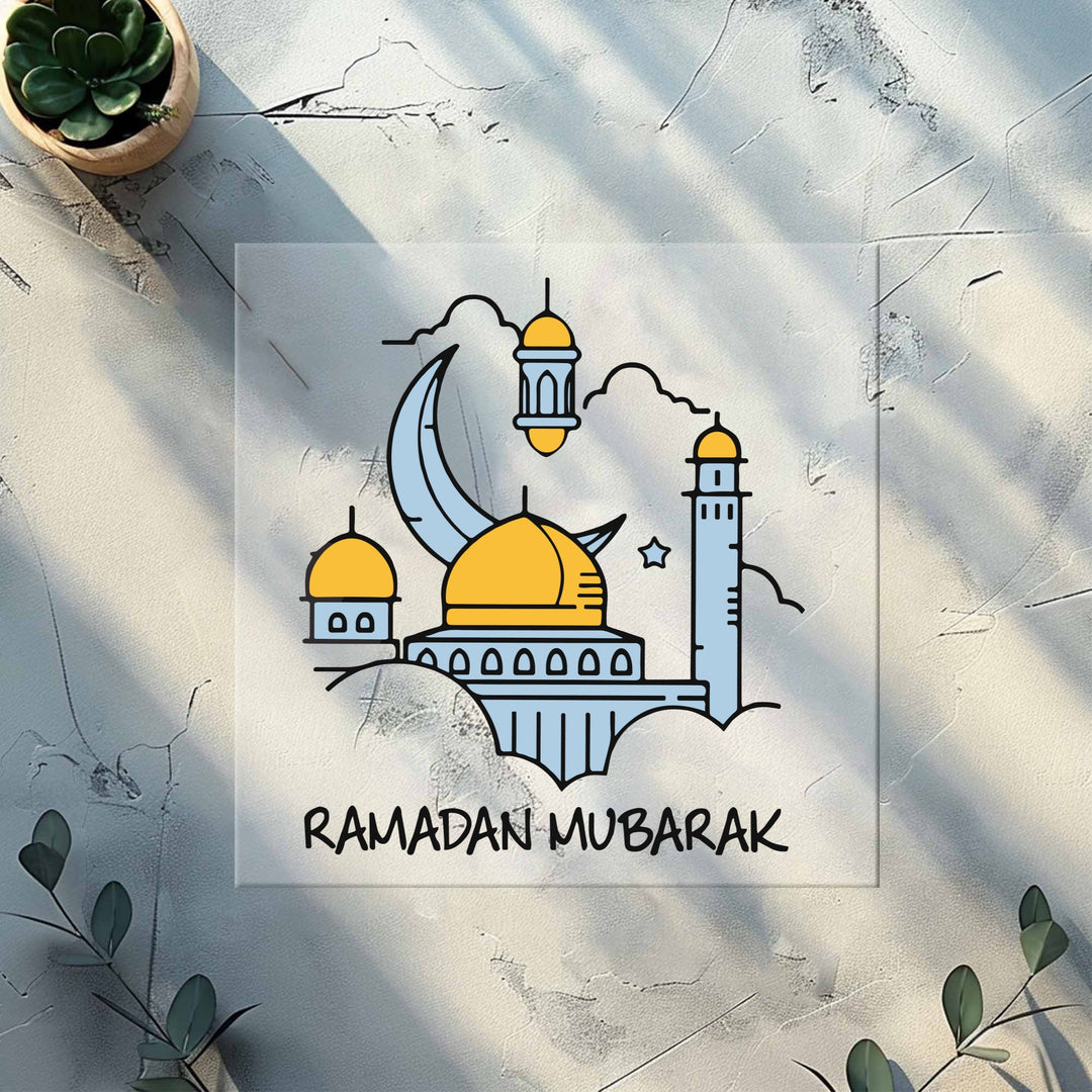 Ramadan Mubarak Dtf Transfers | Islamic Day Dtf | Ramadan Gift Dtf Transfers