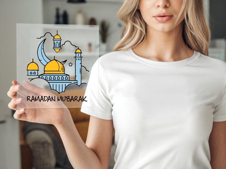 Ramadan Mubarak Dtf Transfers | Islamic Day Dtf | Ramadan Gift Dtf Transfers