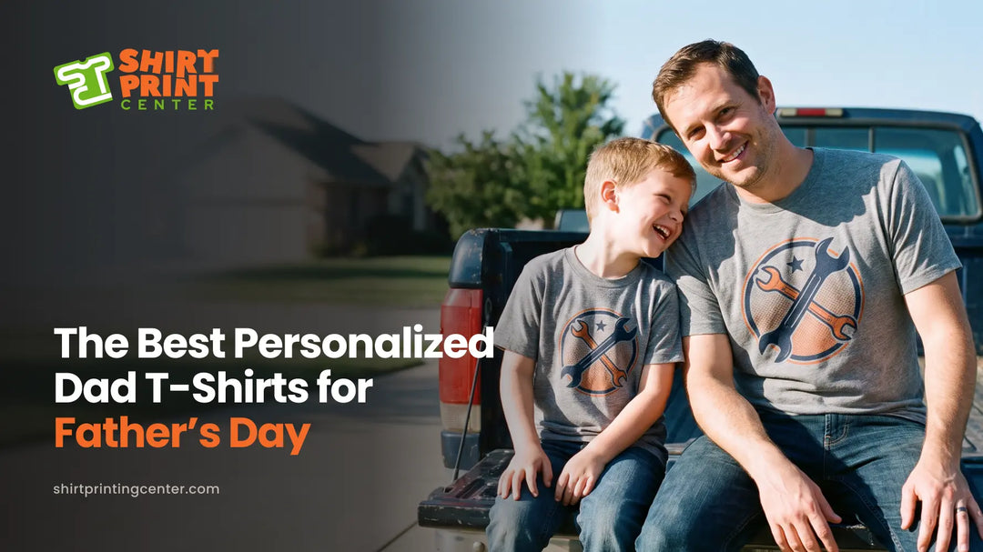 Personalized Dad T-Shirts for Father's Day