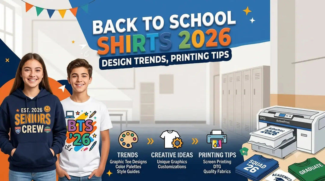 Back to School Shirts 2026: Design Trends, Printing Tips & Ordering Guide for Katy & Houston Schools