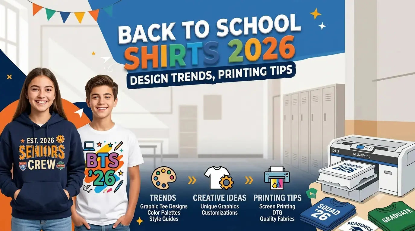 Back to School Shirts 2026: Design Trends, Printing Tips & Ordering Guide for Katy & Houston Schools
