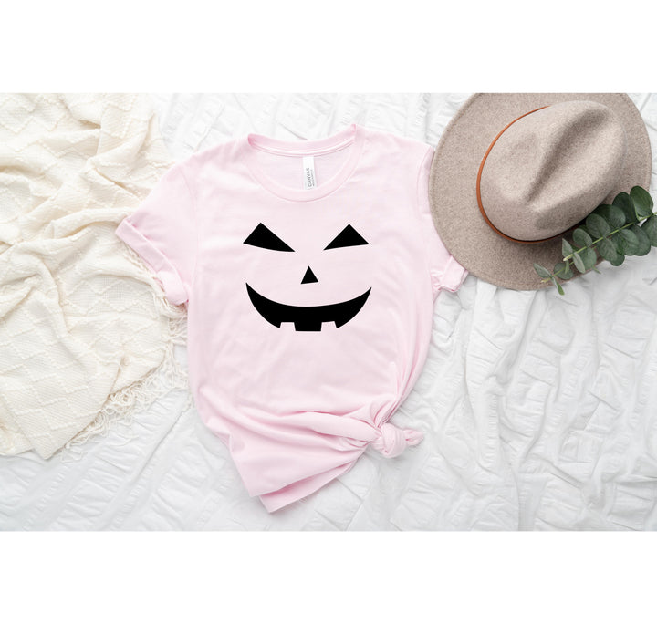 Halloween Pumpkin Shirt – Cute Jack-O-Lantern Tee for Women & Moms