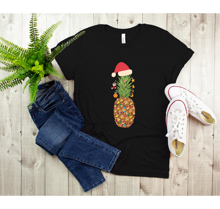 Pineapple Christmas Shirt | Christmas Vacation & Pineapple Lights Tee