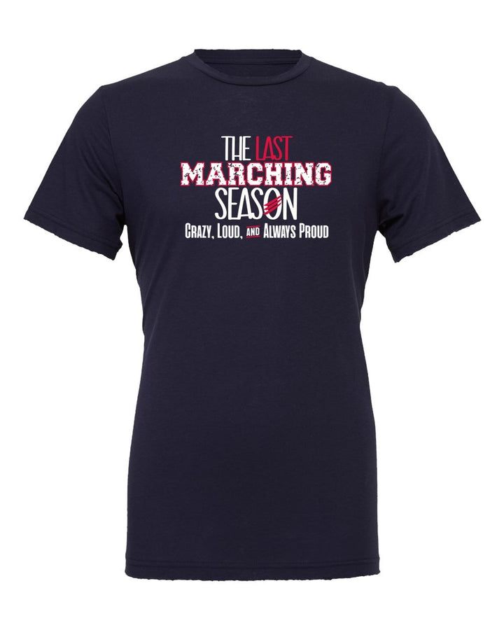 Tompkins High School Marching Band & Crimson Pride Color Guard