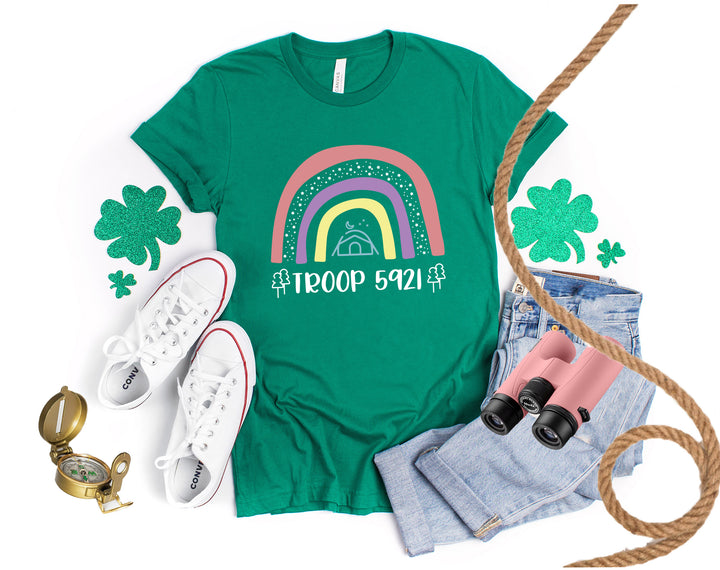 Girls Camping Shirt - Camp Tee & Troop Tshirts | Camping Girl