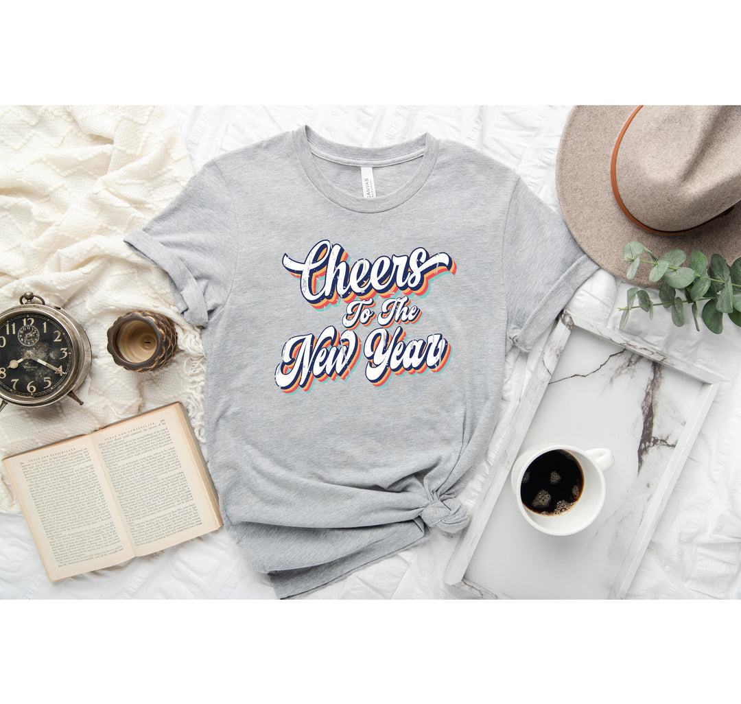 Retro New Year 2024 Shirt | Cheers to the New Year Tee