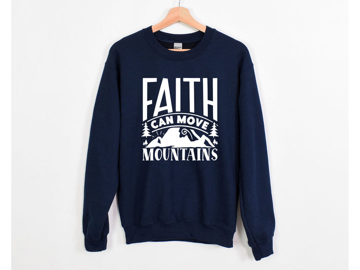 Faith Cross Sweatshirt - Christian Gift | Love & Grace Design