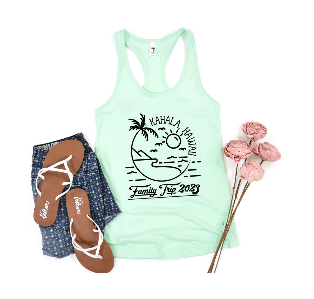 Custom Family Vacation Tank - Beach Matching Tees | Summer 2024