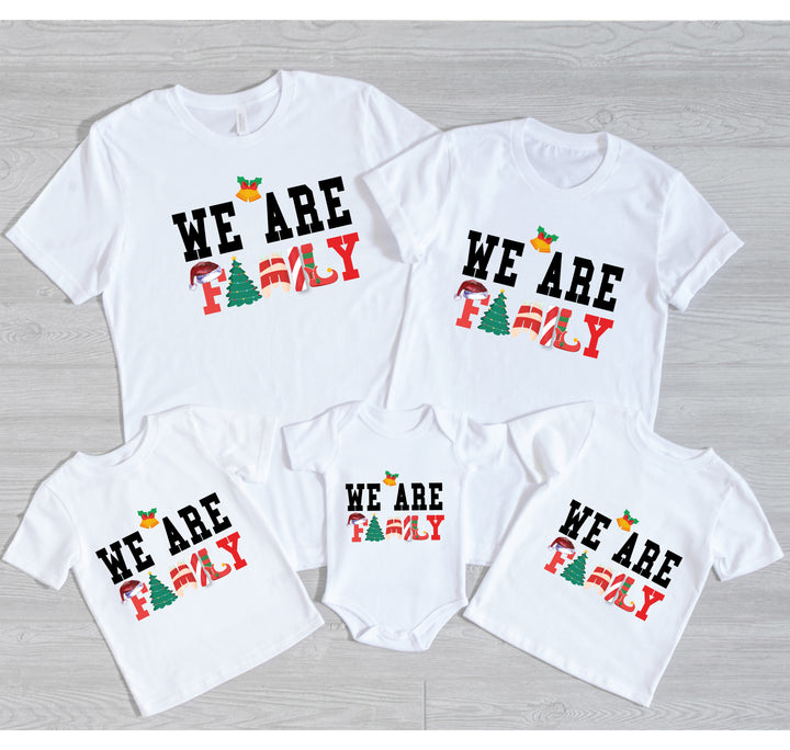 We Are Family Christmas Shirt | Family Matching Christmas Shirts