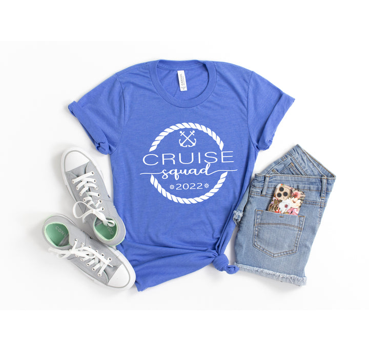 Cruise Squad Family Shirts - Matching 2024 Vacation & Birthday Tees