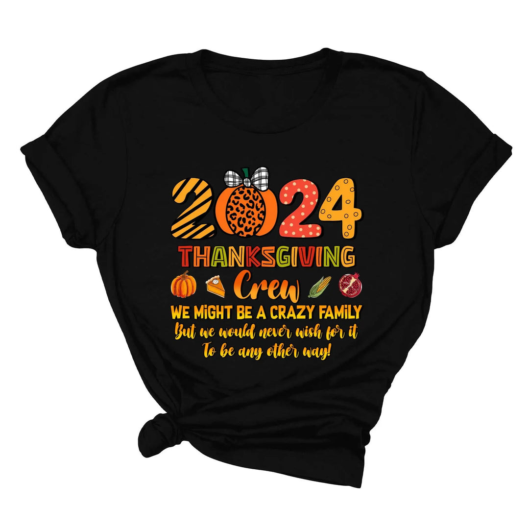 2025 Thanksgiving Crew Shirt, Thanksgiving Family Shirt, Fall Family Tee, Family Thanksgiving Shirts, Thanksgiving Family Reunion Shirt Shirtprintingcenter