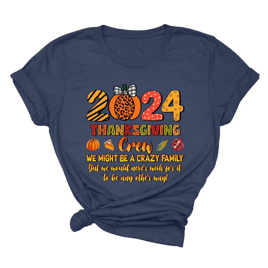 2025 Thanksgiving Crew Shirt, Thanksgiving Family Shirt, Fall Family Tee, Family Thanksgiving Shirts, Thanksgiving Family Reunion Shirt Shirtprintingcenter