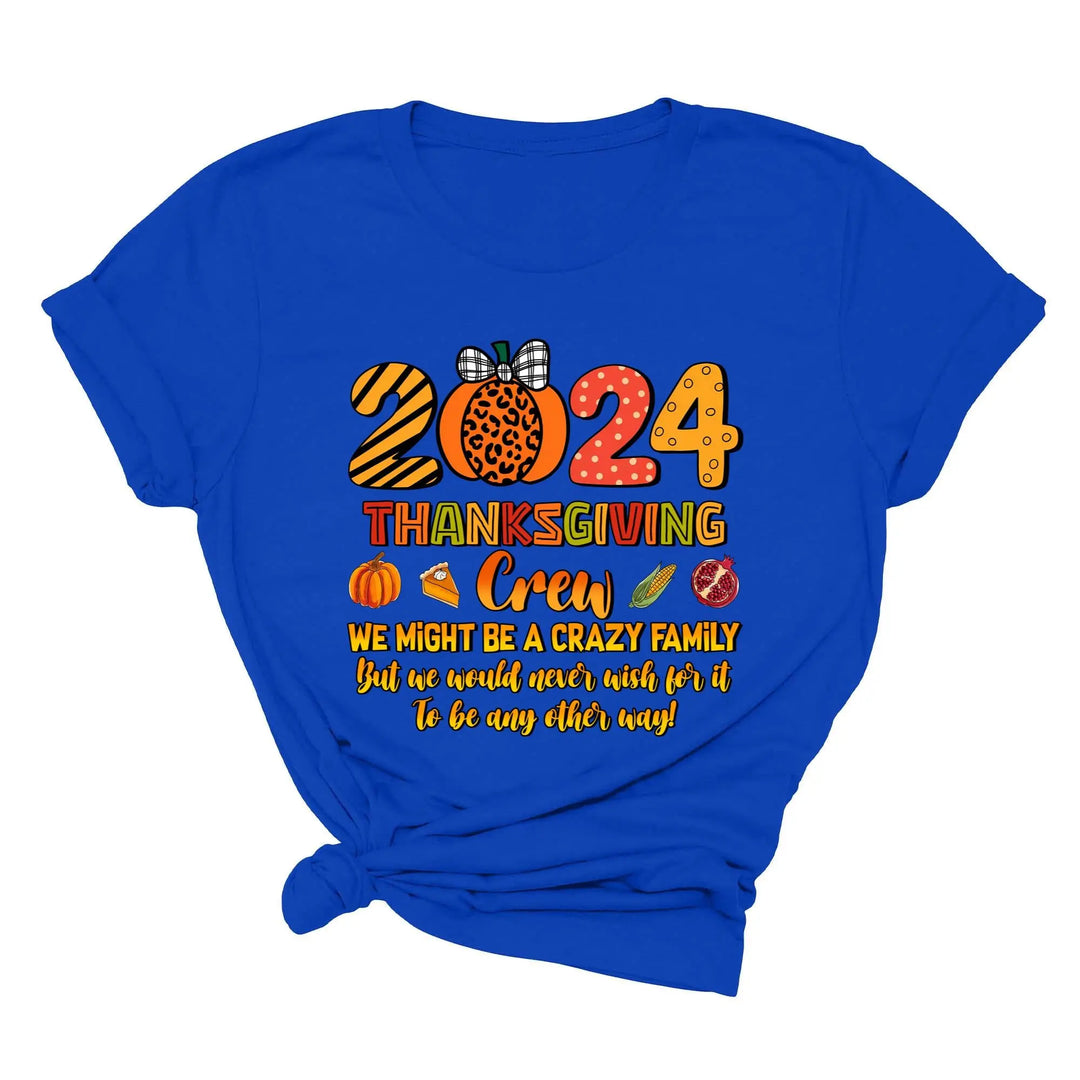 2025 Thanksgiving Crew Shirt, Thanksgiving Family Shirt, Fall Family Tee, Family Thanksgiving Shirts, Thanksgiving Family Reunion Shirt Shirtprintingcenter