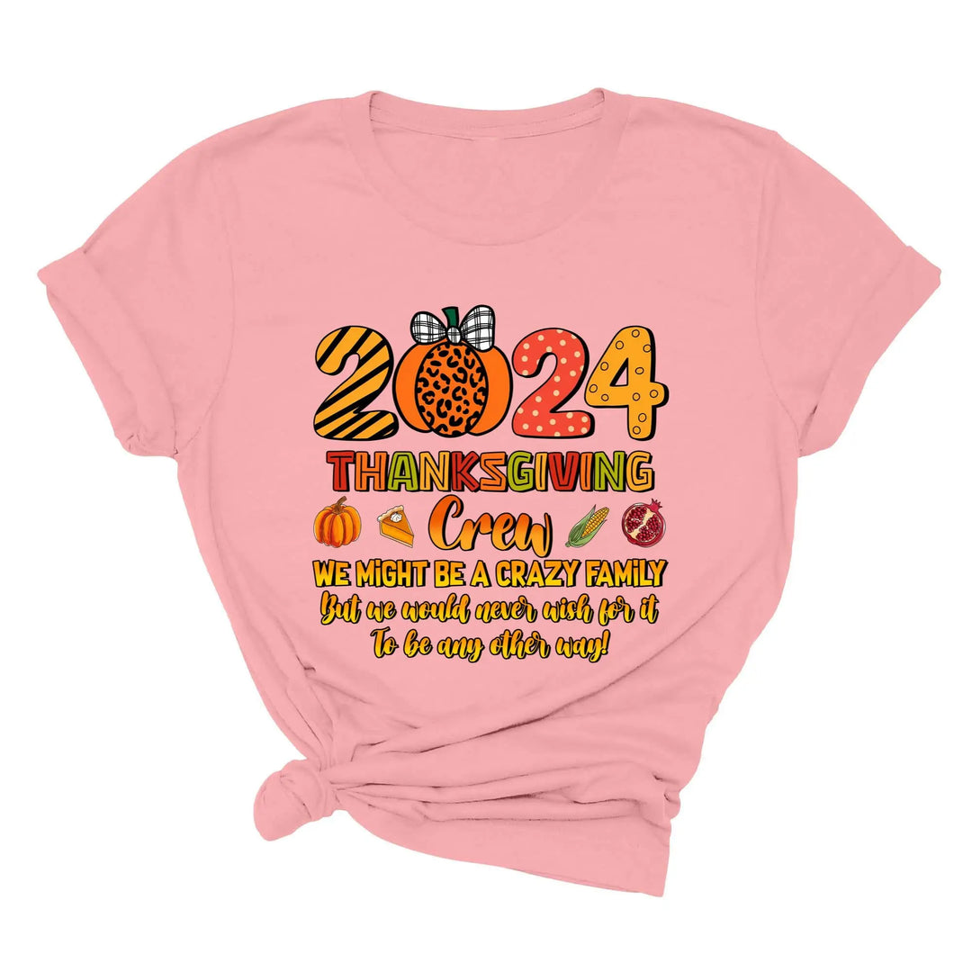 2025 Thanksgiving Crew Shirt, Thanksgiving Family Shirt, Fall Family Tee, Family Thanksgiving Shirts, Thanksgiving Family Reunion Shirt Shirtprintingcenter