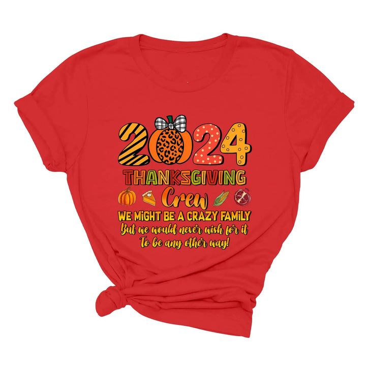 2025 Thanksgiving Crew Shirt, Thanksgiving Family Shirt, Fall Family Tee, Family Thanksgiving Shirts, Thanksgiving Family Reunion Shirt Shirtprintingcenter