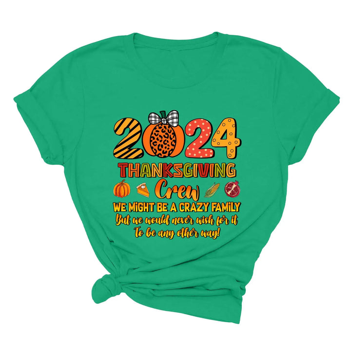2025 Thanksgiving Crew Shirt, Thanksgiving Family Shirt, Fall Family Tee, Family Thanksgiving Shirts, Thanksgiving Family Reunion Shirt Shirtprintingcenter