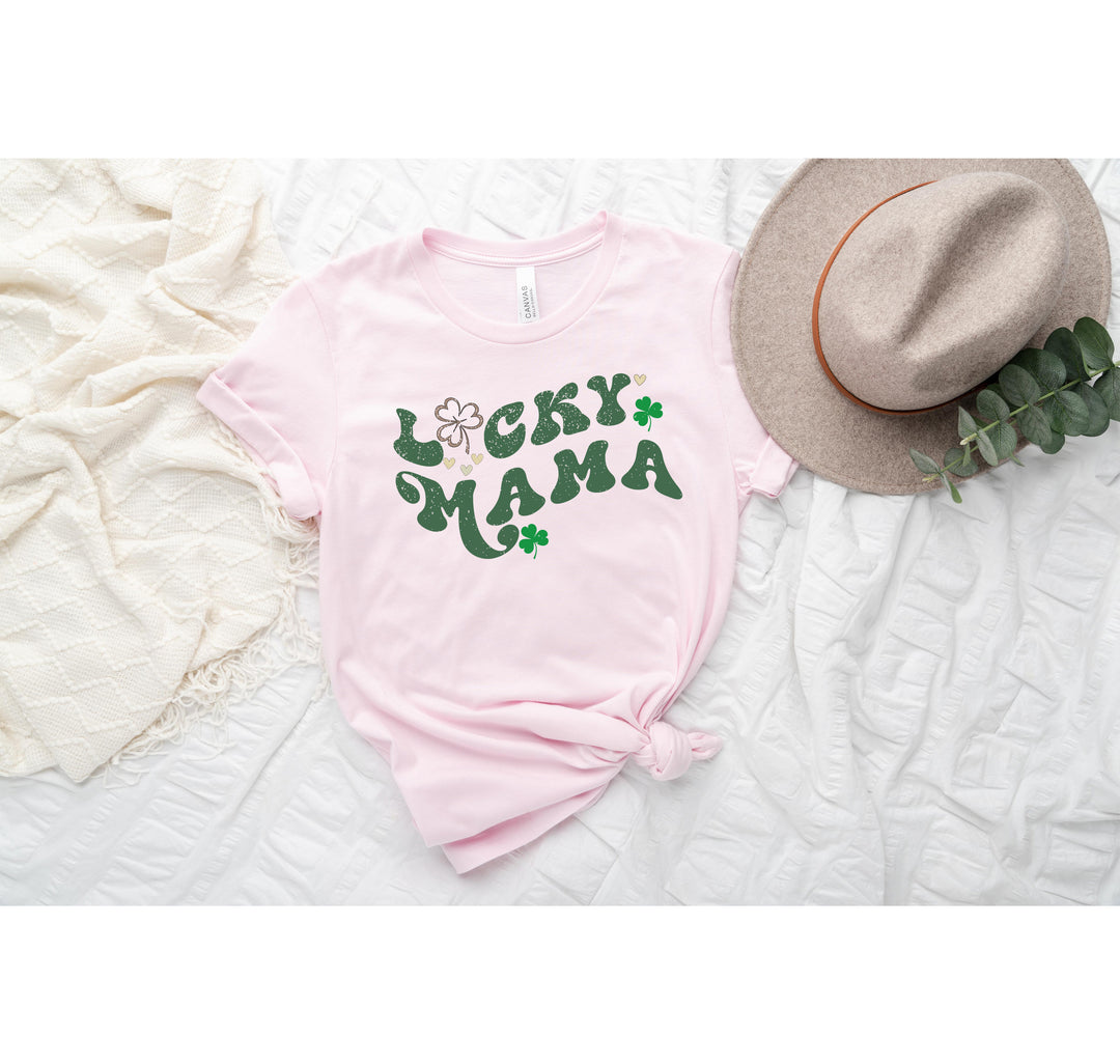 Lucky Mama Shirt | Retro Vintage St. Patrick's Day Shirt