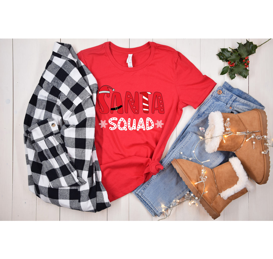 Santa Squad Shirt | Family Christmas Matching Shirts