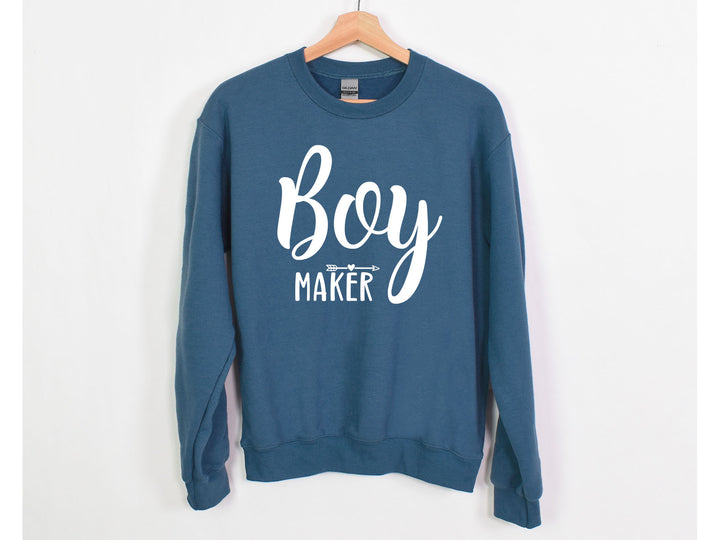 Boy Maker Sweatshirt - Funny Mom Gift for Mother's Day