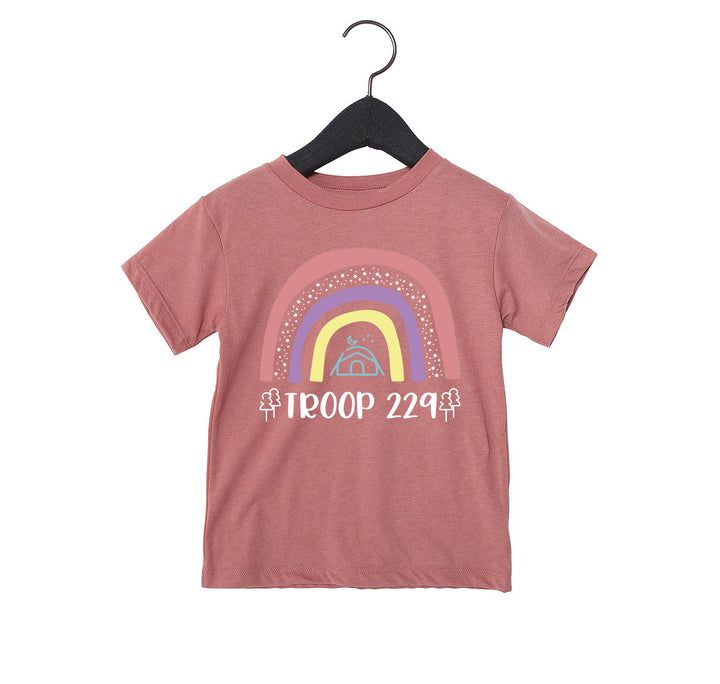 Girls Camping Shirt - Camp Tee & Troop Tshirts | Camping Girl