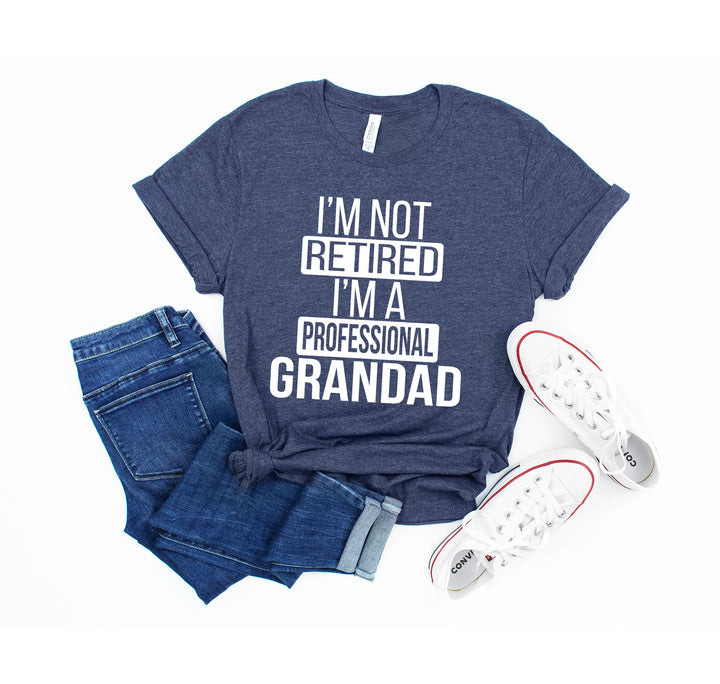 I'm Not Retired, I'm a Professional Grandad - Funny Gift Tee