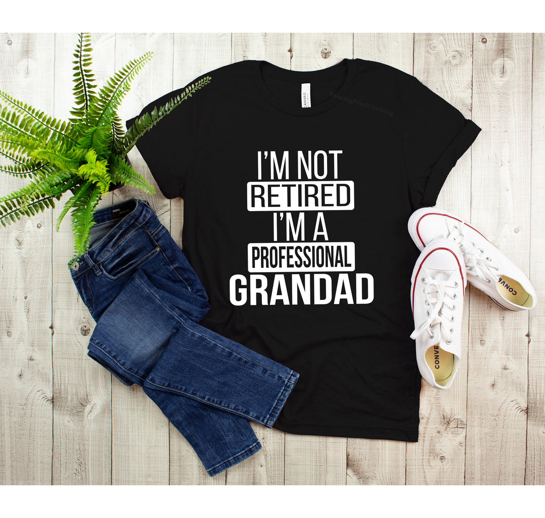 I'm Not Retired, I'm a Professional Grandad - Funny Gift Tee