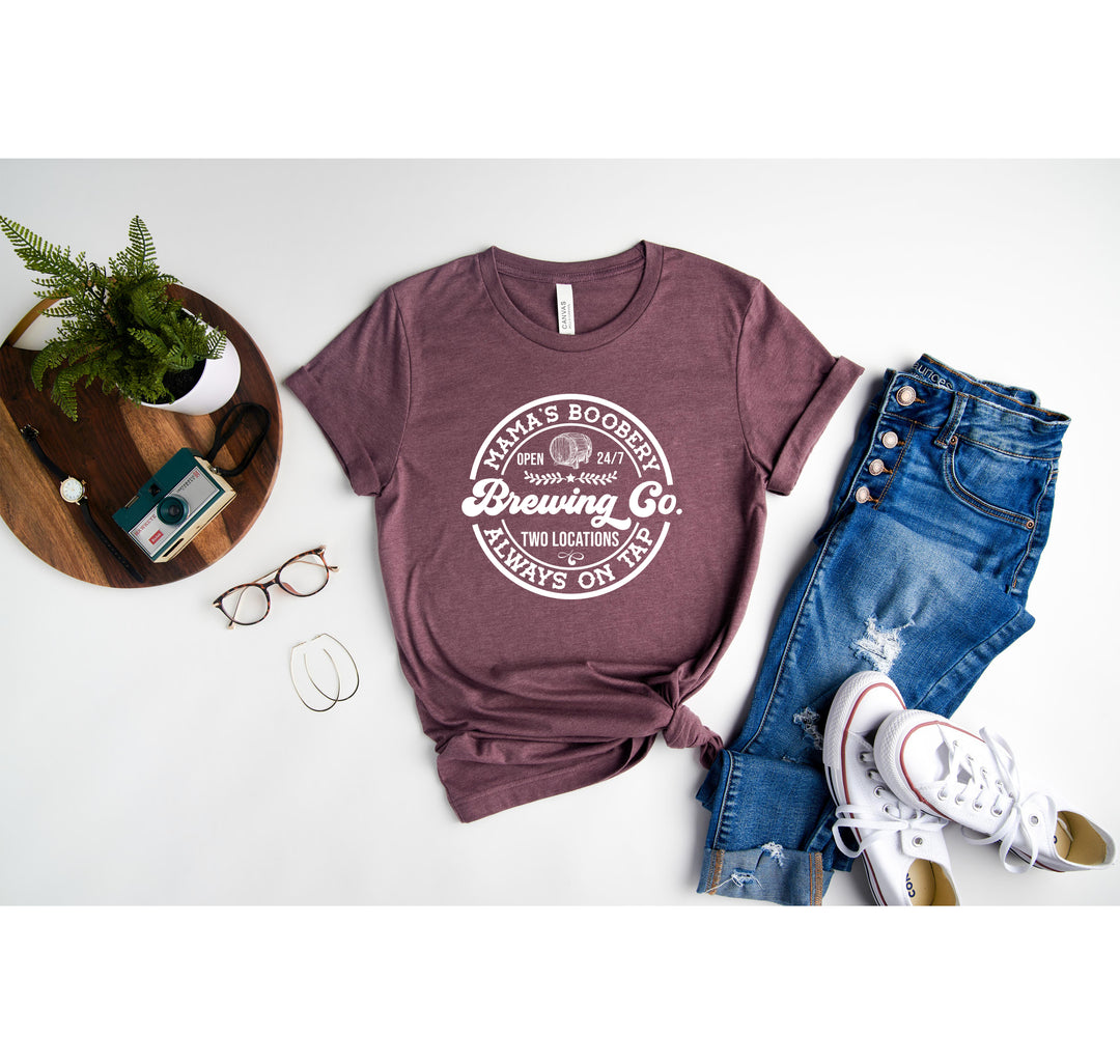 Brewing Co Shirt - Funny Breastfeeding Tee | New Mom & Baby Shower Gift