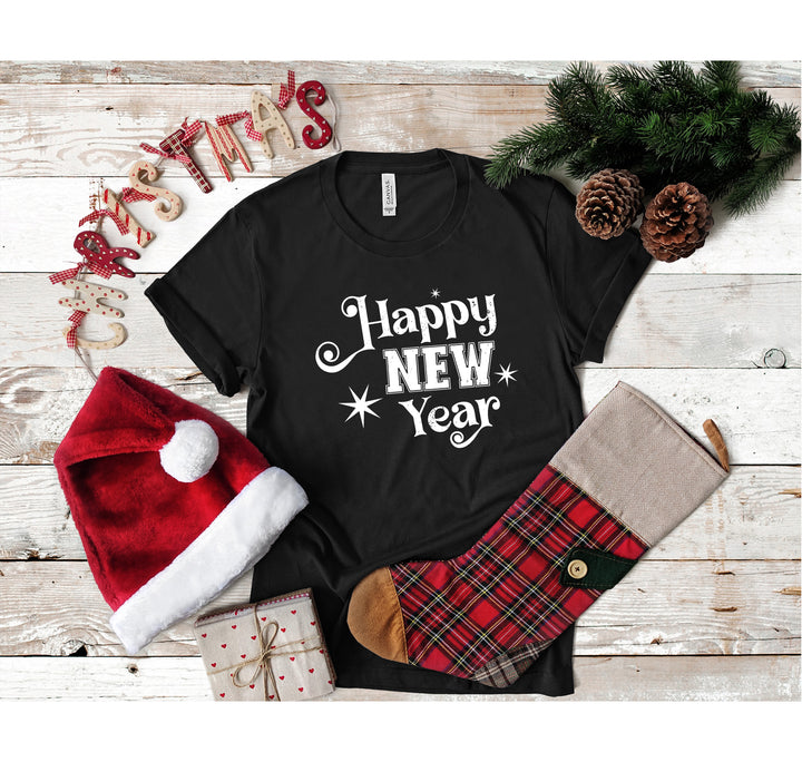 Happy New Year 2024 Shirt | Christmas Crew & Family Holiday Tees