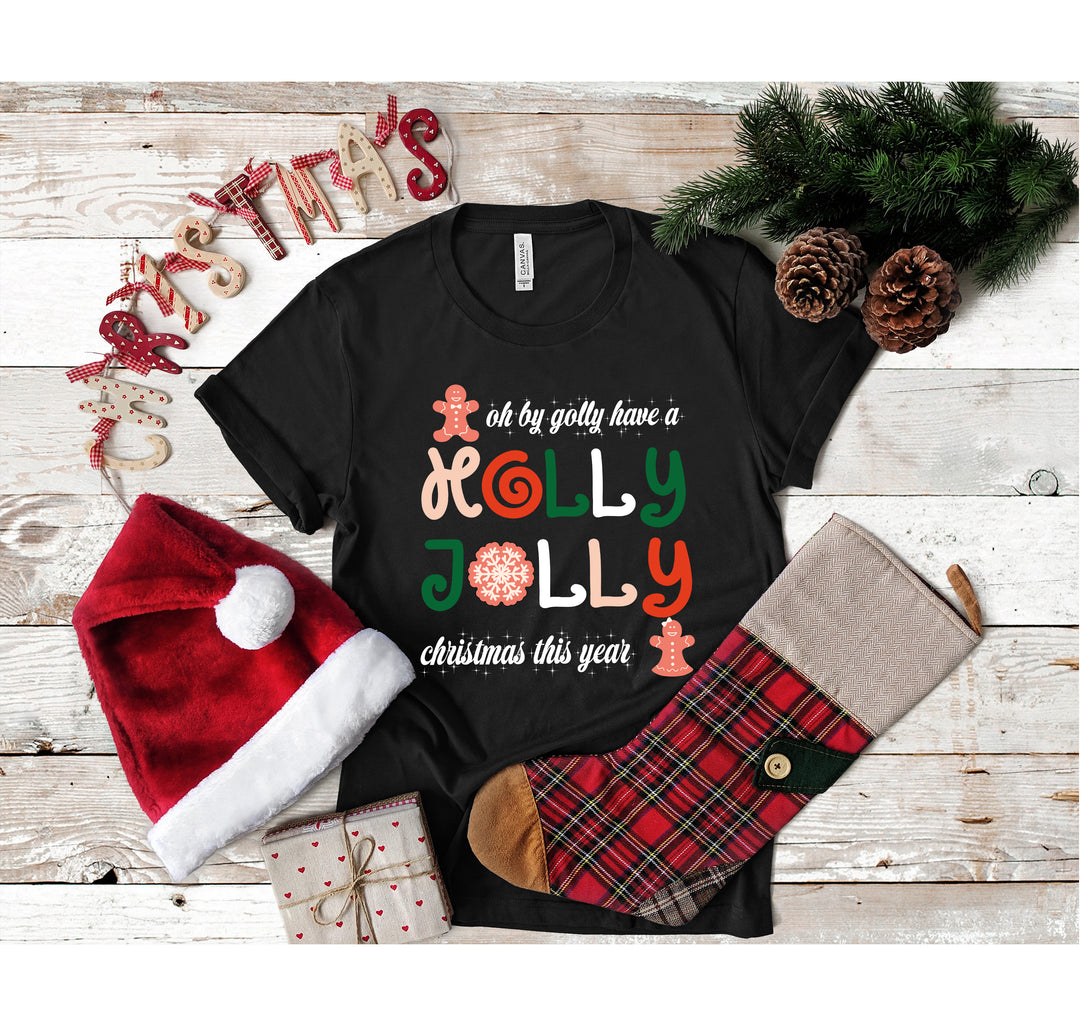 Have a Holly Jolly Christmas Shirt | Retro Family Matching Christmas Tee