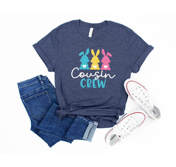 Cousin Crew Easter Shirt - Matching Bunny & Kids Easter Outfit