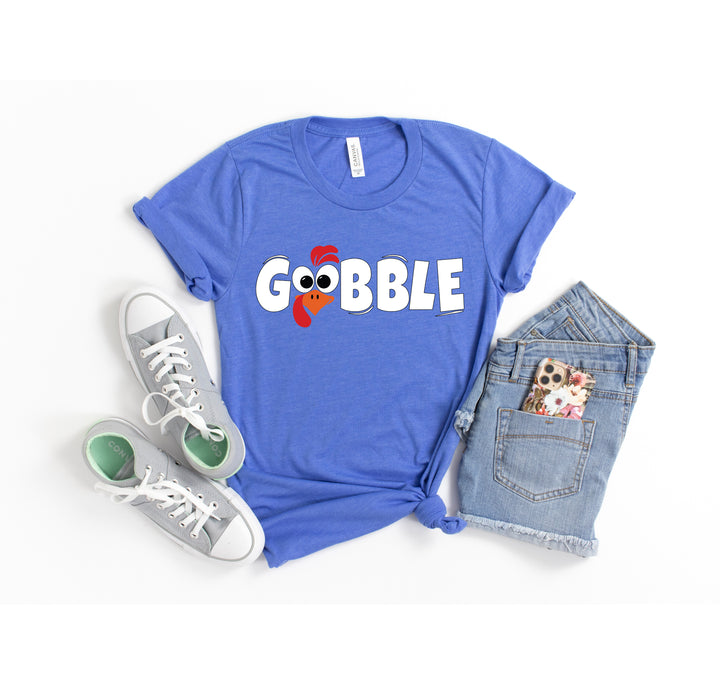 Gobble Shirt – Matching Family Thanksgiving Turkey Tee, Cute & Funny