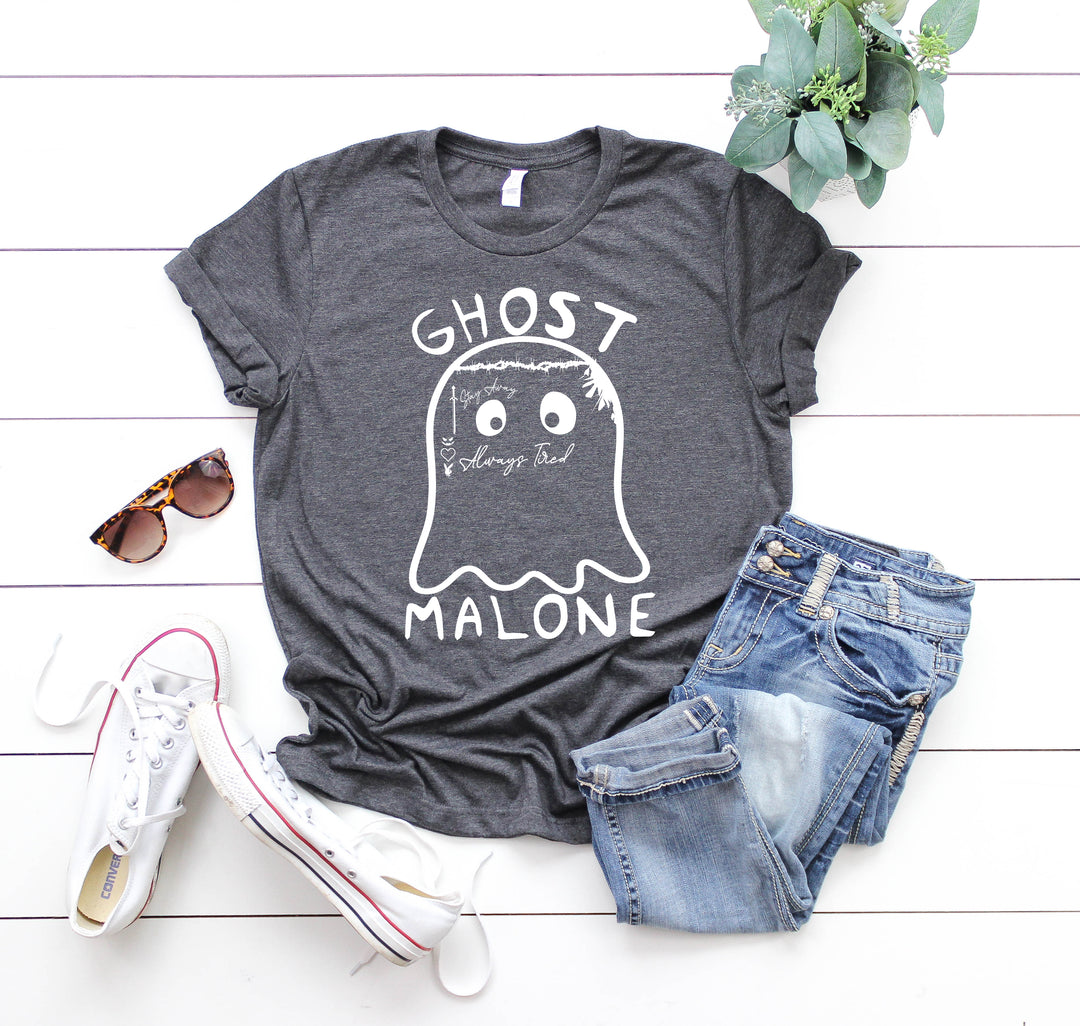 Ghost Malone Halloween Shirt | Funny Cute Ghost Tee | Matching Halloween Gift