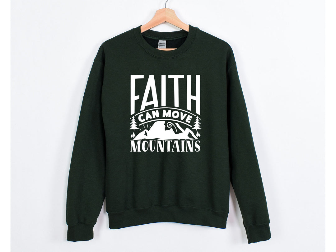 Faith Cross Sweatshirt - Christian Gift | Love & Grace Design