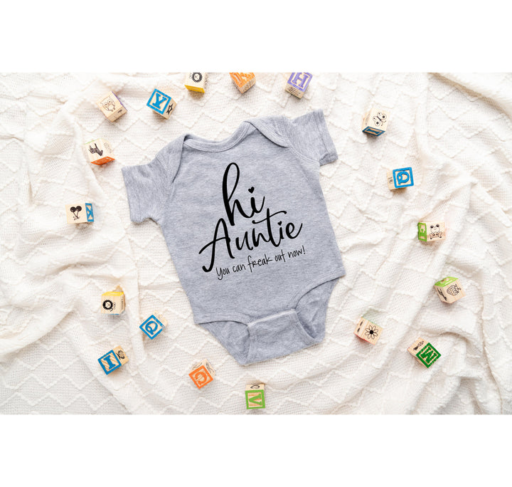 Funny Auntie Baby Bodysuit - Pregnancy Reveal & Sister Gift