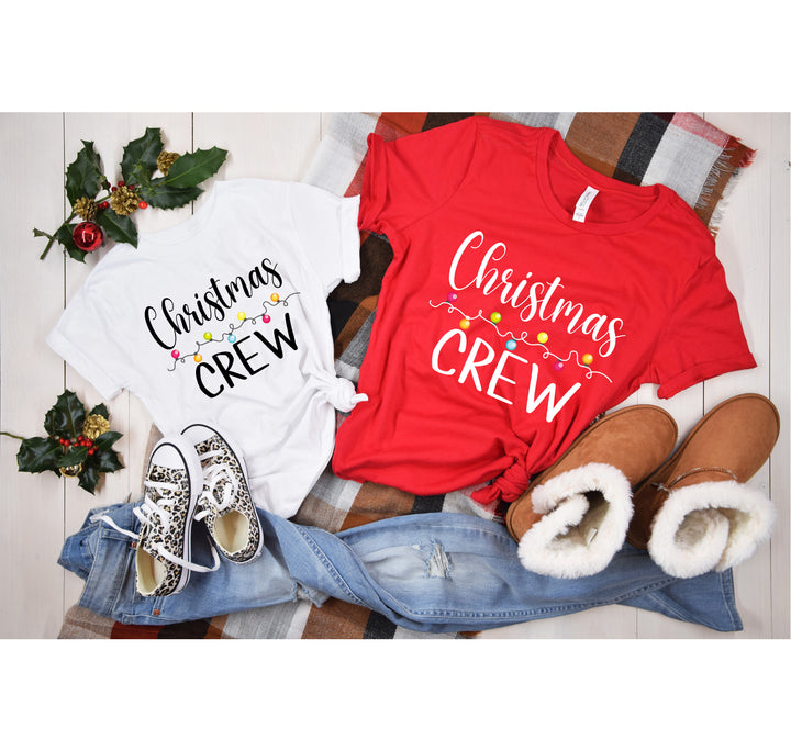 Christmas Crew Shirts | Matching Family & Friends Holiday Tees