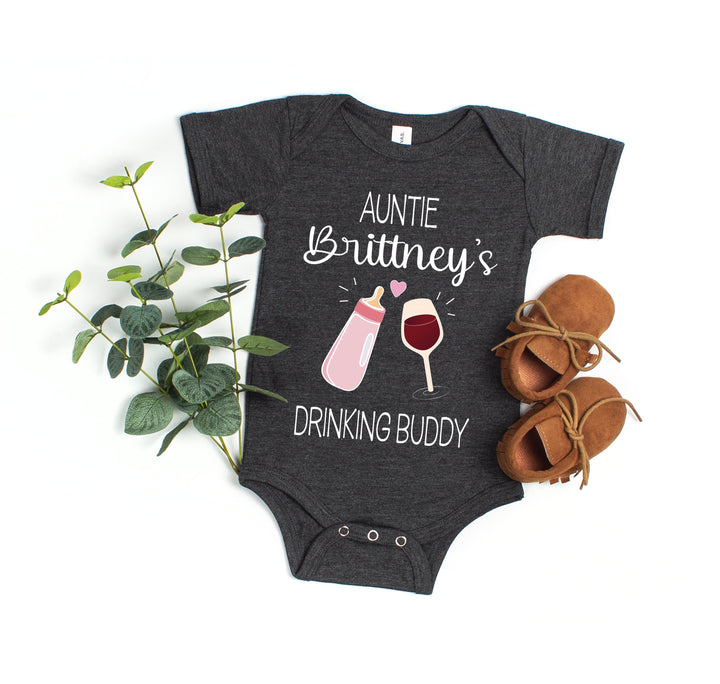 Funny Auntie Baby Bodysuit - Custom Gift from Auntie